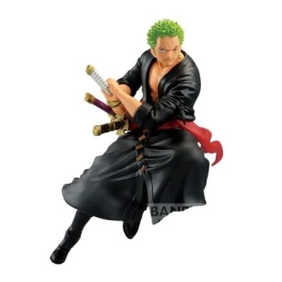 Bild av Banpresto Roronoa Zoro One Piece, Battle Record Collection actionfigur 17 cm BP19490 flerfärgad