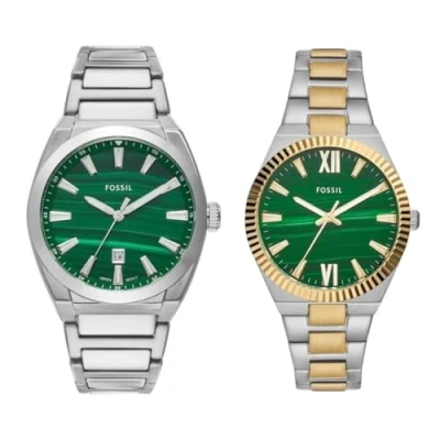 Bild av Fossil dam analog kvartsur med rostfritt stål Armband ES5334, flerfärgad, Einheitsgröße,