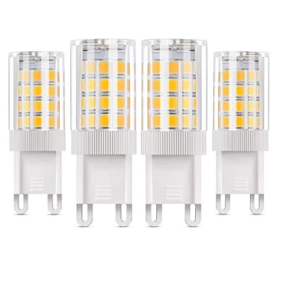 Bild av Vicloon G9 LED lampor, 4 pack lampa 5 W ersätter 50 halogenlampor varmvit 3 000 K/ej dimbar/360 strålvinkel glödlampa glödlampa, 85265 V AC