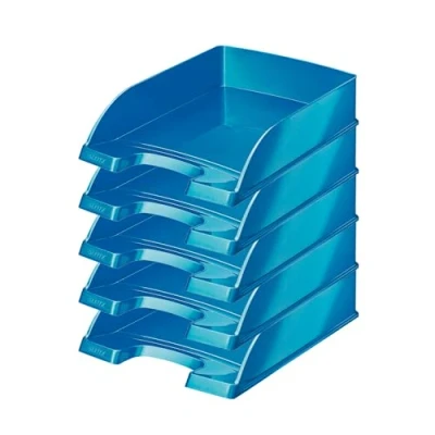 Bild av Leitz WOW Brevkorg, A4, blå metallic, 52263036