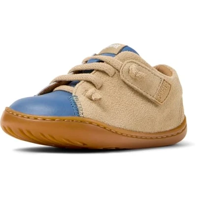 Bild av Camper PEU CAMI Läragåskor för barn, Storlek: 25, Beige blau Skinn