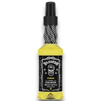 Bild av Bandido Eau de Cologne män 150 ml citron efter rakning doftvatten rakvatten män, fräschar upp långvarig doft förhindrar brand finnar vård (Lemon, ml)