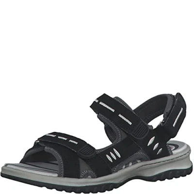 Bild av Jana Softline Damer 8 28766 20 sandaler, svart, 38 EU, EU Weit