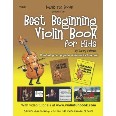 Bild av Best Beginning violin Book for Kids: Combining two popular books into one!