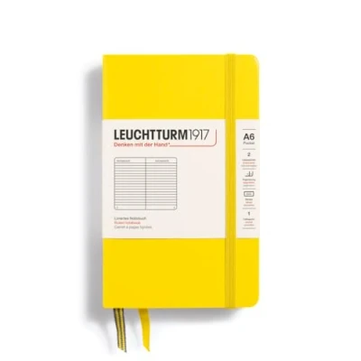 Bild av Notes Pocket Leuchtturm1917 w linie cytrynowy 344794