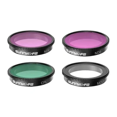 Bild av Sunnylife Set of 4 filters MCUV+CPL+ND4+ND8 for Insta360 GO 3/2