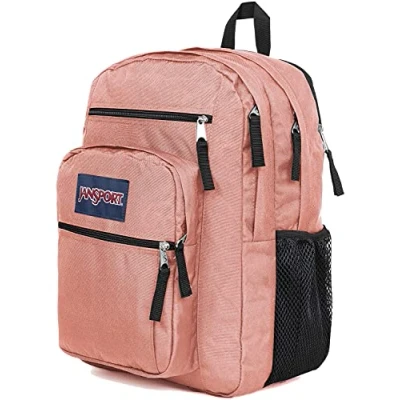 Bild av JanSport BIG STUDENT Stor ryggsäck, 15 inch laptopfack, Misty Rose (Rosa)