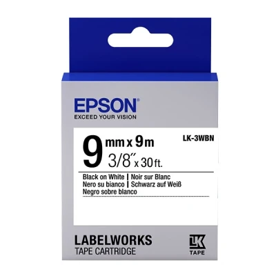 Bild av Epson LabelWorks LK 3WBN etiketttejp 1 rul