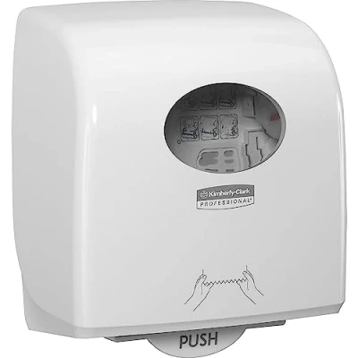 Bild av Aquarius (Kimberly Clark) Dispenser 7955 handduk rulle vit