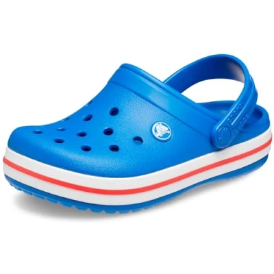 Bild av Crocs Unisex barn Crocband Clog T träsko, Blå bult, 24/25 EU