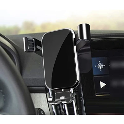 Bild av LSXEL Hållare för biltelefonen Kompatibel med volvo xc40 2019 2020 2021 2022 2023 2024 C40 Interna tillbehör Svart Mobiltelefonstativ