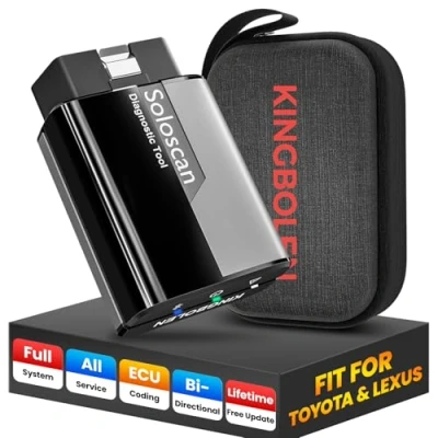 Bild av KINGBOLEN Soloscan OBD2 Diagnostics for Toyota/Lexus, Bluetooth Car Diagnostics, All Systems 50+ Services, Active Testing, ECU Coding, Free Updates