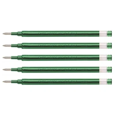 Bild av Pilot gelpenna G2 07 stift set om 5 grön