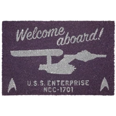 Bild av Star Trek Welcome Aboard! Unisex Dörrmatta Multifärg, PVC, 40 x 60 cm