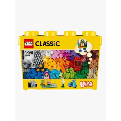 Bild av LEGO Classic Fantasiklosslåda Stor, Klassisk Byggleksak, Förvaringslåda, Byggklossar 10698