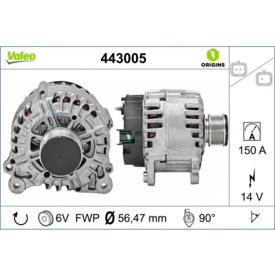 Bild av Generator VALEO 443005