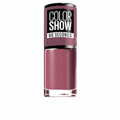 Bild av Maybelline New York Makeup nagelpolish Color Show nagellack Blush Berry/Ultra glänsande färglack i ljus lila bordeaux, 7 ml
