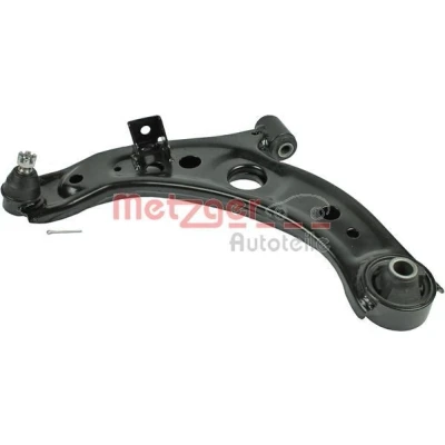 Bild av METZGER 58084101 Bras de suspension avec rotule suspension, support en caoutchouc Essieu avant gauche barre oscillant transversal