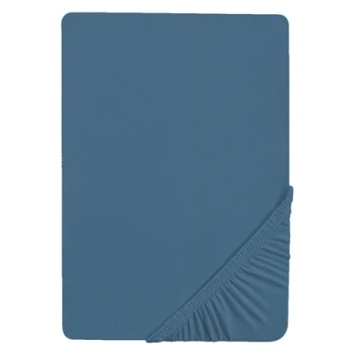 Bild av roba spännlakan 40 x 9045 90 cm seashells indigo babylakan för barnvagn/vaggning ekologisk bomull GOTS och Oeko Tex Standard 100 blå
