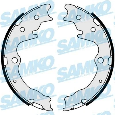 Bild av Bromsbackar, sats, parkeringsbroms SAMKO 89820