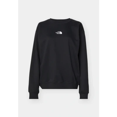 Bild av The North Face Essential Oversize Crew Tröja för kvinnor, Tnf Black, XL
