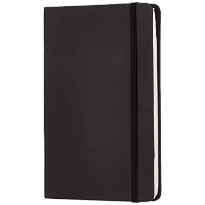 Bild av Amazon basics anteckningsbok, klassisk design, storlek, svart