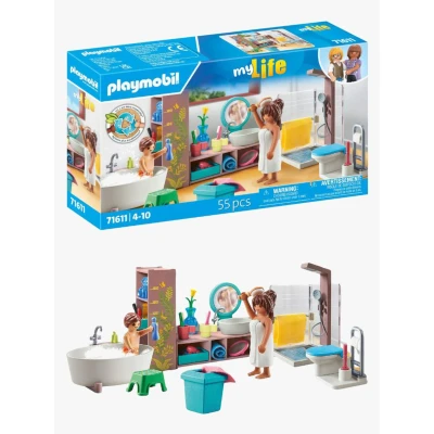 Bild av Playmobil 71611 My Life Byggsats Badrum