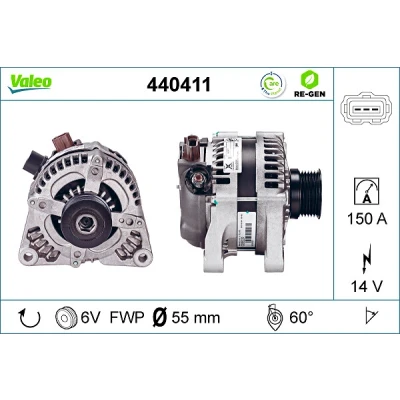 Bild av Generator Valeo 440411