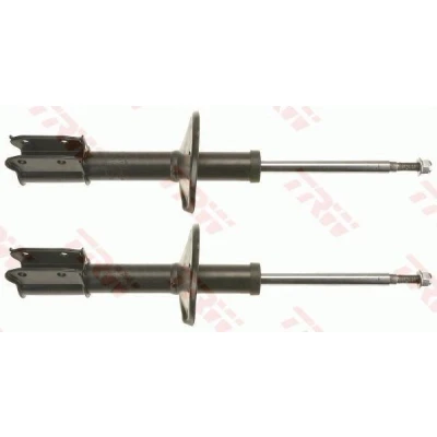 Bild av TRW TWIN JGM814T Amortisseur Essieu avant Pression de gaz 45 Système bitube Jambe suspension Goujon en haut, Collier bas DACIA: Logan I MCV