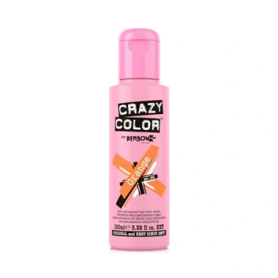 Bild av Crazy Color Orange nr 60 Halvpermanent hårfärgkräm