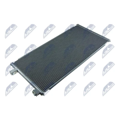 Bild av NTY CCS FR 018 Condenseur De Clim sans déshydrateur Aluminium FORD: Transit Connect Mk1 Van