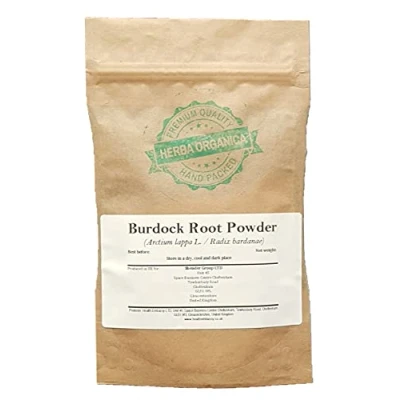 Bild av Herba Organica Stor Kardborre Rot Pulver Arctium Lappa L Burdock Root Powder (100g)