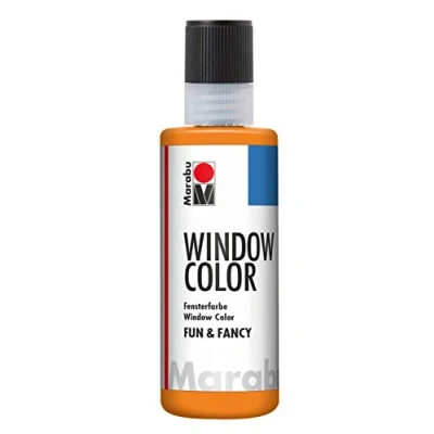 Bild av Marabu 04060004013, Orange, Glasfärg, Vätska, 80 ml, 1 styck
