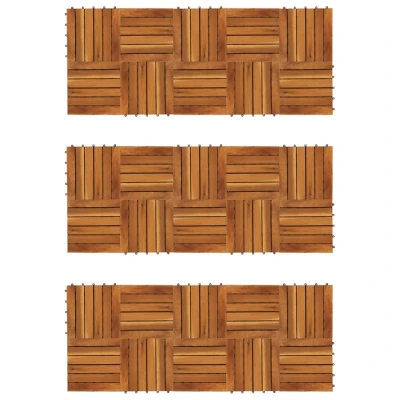Bild av Balkongplattor med vertikal design 30 x 30, st