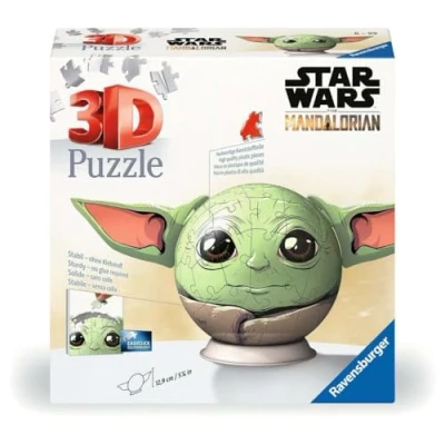 Bild av Ravensburger Star Wars 3D pussel Grogu med Öron 72 Bitar