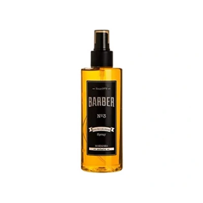 Bild av BARBER MARMARA No.3 Eau de Cologne Pump Spray män (1 x 250 ml) Efter Shave Men doftvatten rakvatten män, fräschar upp långvarig doft desinficerande 70% alkohol