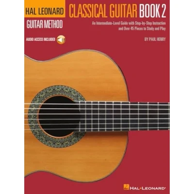 Bild av Hal Leonard Classical Guitar Method Book 2: An Intermediate Level Guide with Step by Instructions