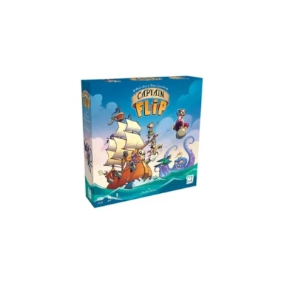 Bild av Asmodee Spela Punk Captain Flip Brädspel Strategispel Vuxna och barn från 8 år 2 till 5 spelare Svensk version