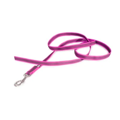Bild av Julius K9 C&amp;G Super grip leash rosa/grey 20mm/2.0m without handle