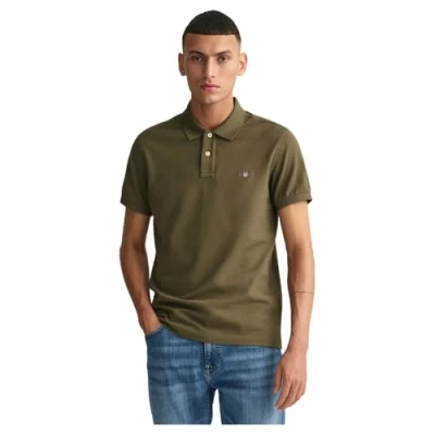 Bild av GANT Shield Piké, Storlek: Medium, Juniper green