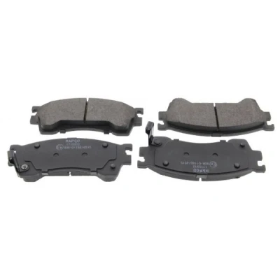 Bild av MAPCO 6657 Jeu de plaquettes frein Essieu avant avec indicateur d&#039;usure tôle anti bruit MAZDA: 323 F 6, Premacy, 626 V 5 portes