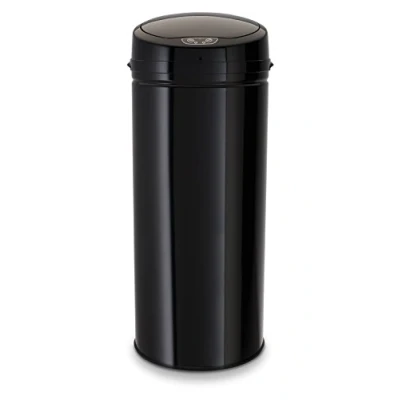 Bild av Echtwerk EW AE 0240 rostfritt stål papperskorg 42 l med IR sensor, Inox svart