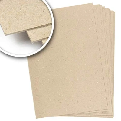 Bild av Kompakt 2,5 mm hård kartong, 1600 g/m², 26 x 38 cm, pressad kartong för pärm, scrapbooking, hantverk, 10 ark 260 380