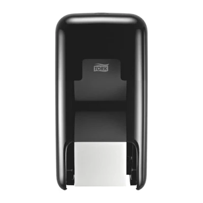 Bild av Dispenser Tork Toiletpapir T7 OptiServe L180xB187xH335mm ABS Sort Til 2 ruller,1 stk/krt