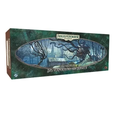 Bild av Fantasy Flight Games, Arkham Skräckor: LCG — Återgå till: Das Vermächtnis von Dunwich, Förlängning, Expert spel, kortspel, 1 4 spelare, från 14+ år, 45+ minuter, tyska