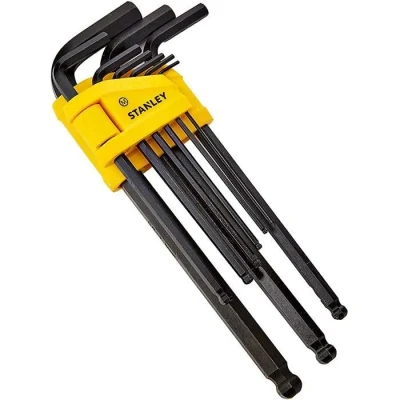 Bild av STANLEY 0 69 256 Insexnyckelsats 9 delar, 1,5 10 mm