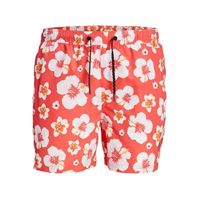 Bild av JACK &amp; JONES Jpstfiji Jjswim Bahama badshorts, Het korall, L