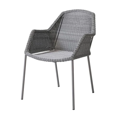 Bild av Cane line Breeze Chair 5464 LI/LS/LW Trädgårdsstol Light grey B: 60 x D: 62 H: 83 SH: 45 cm