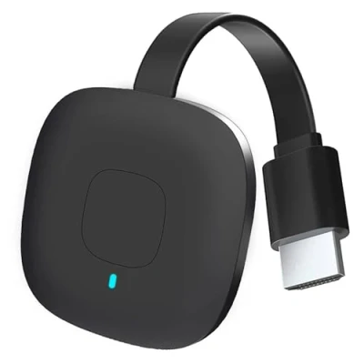 Bild av OBEST Trådlös HDMI displaydongel, 4K HDR WiFi streamingmottagare, för mobiltelefoner, surfplattor, Macs, Samsung, LG, HTC, PC, stöder Miracast/Airplay/DLNA unktioner