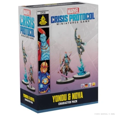 Bild av ATOMIC MASS GAMES, Marvel: Crisis Protocol Yondu &amp; Nova, karaktärsförlängning, tablett, 2 spelare, från 14 år, 90120 minuter, tyska, flerspråkig